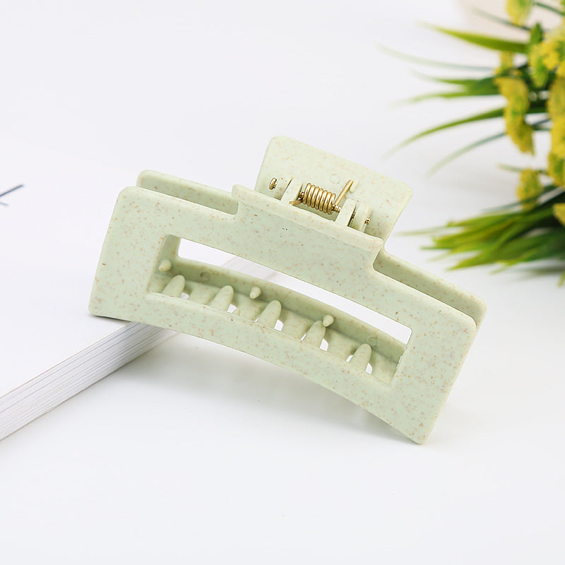 Wholesale Large Square Cutout Resin Hair Clips