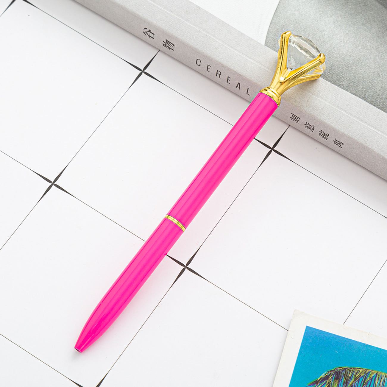 Bolígrafo De Metal De Diamante Grande al por mayor