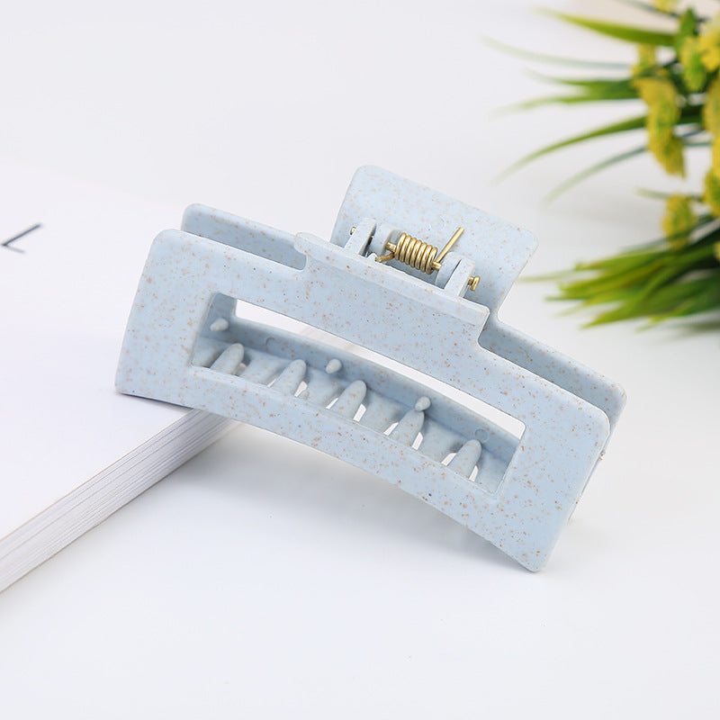 Wholesale Large Square Cutout Resin Hair Clips