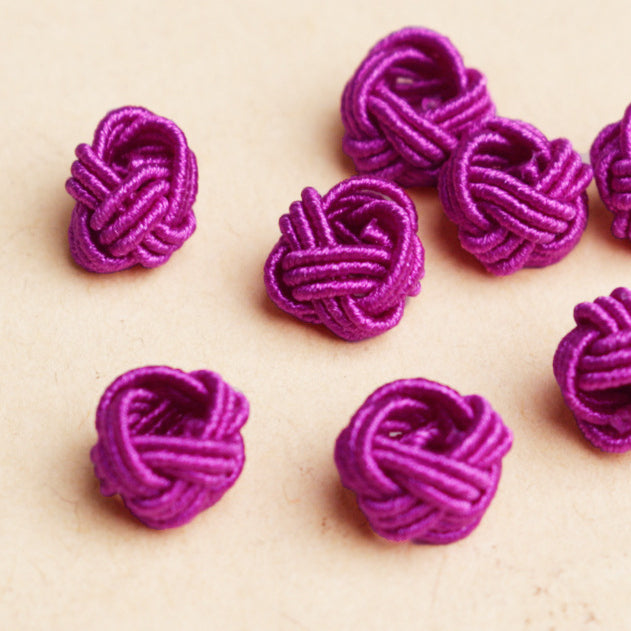 Wholesale 80PCS/PACK 8MM Hand Knotted Buttons Beads