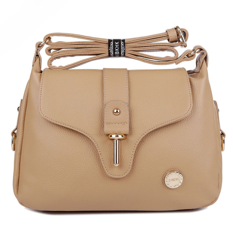 Wholesale PU Shoulder Messenger Bag Soft Leather Women Bag