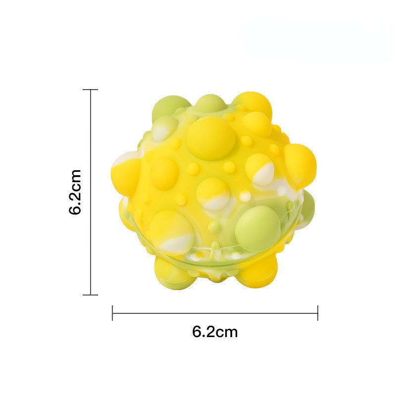 Juguete de silicona de bola de descompresión pionera de desratización al por mayor