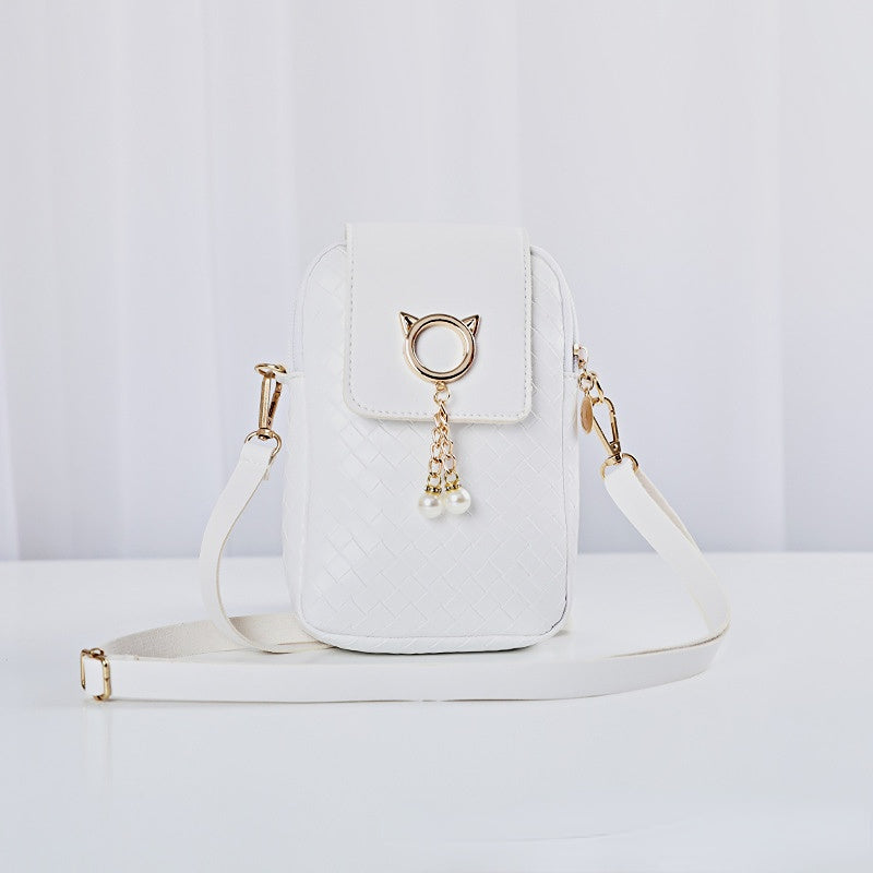 Venta al por mayor Bolso del teléfono del hombro de la PU