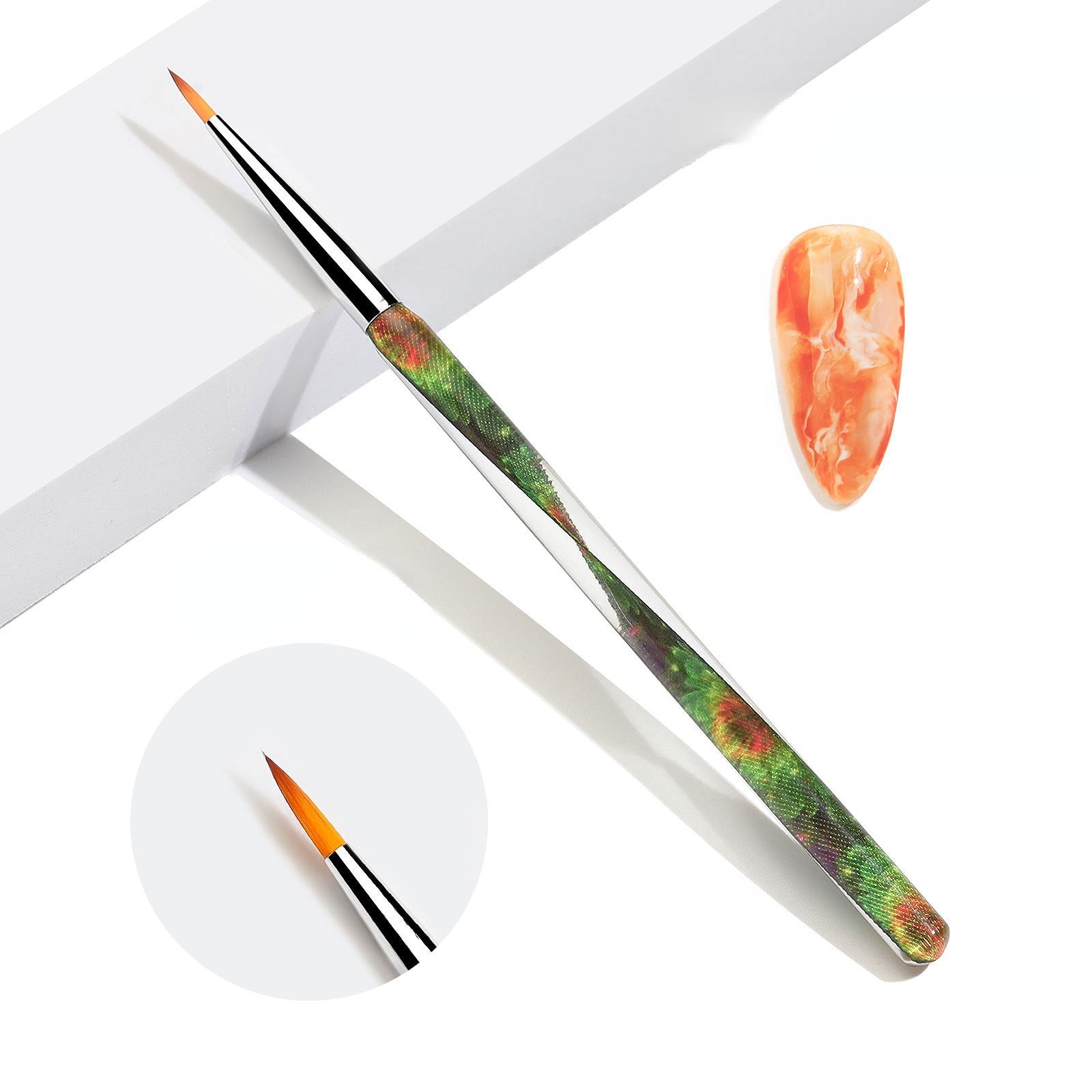 Cinta acrílica al por mayor Juego de bolígrafos para uñas Pegatinas para uñas