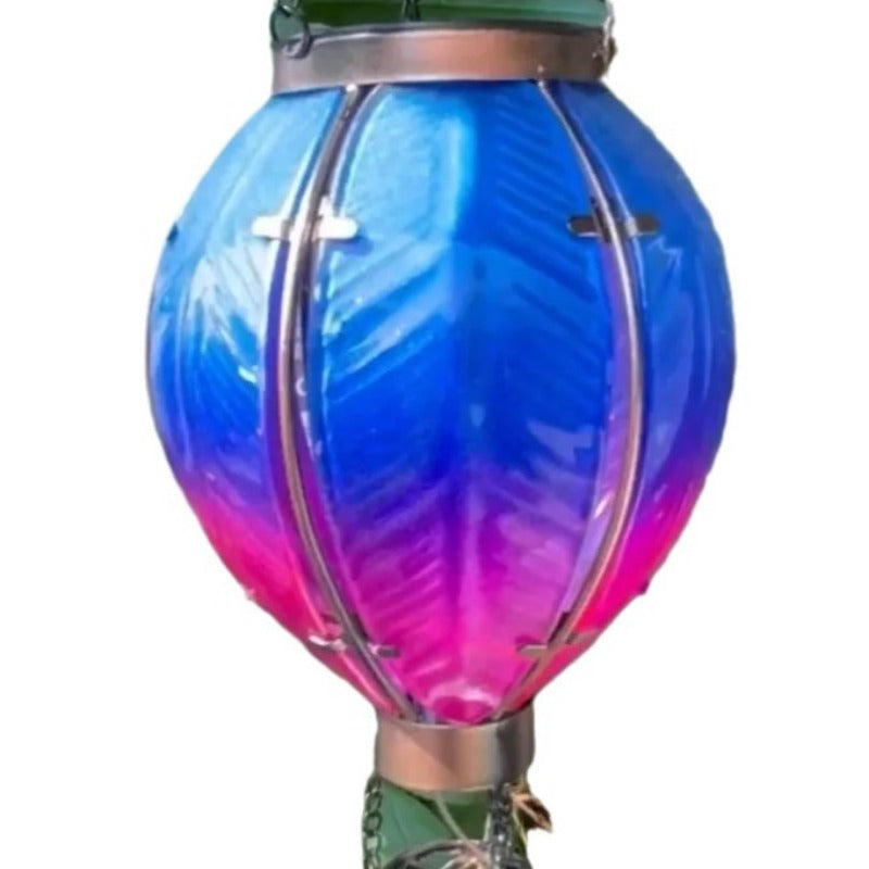 Wholesale Hot Air Balloon Solar Plastic Lantern