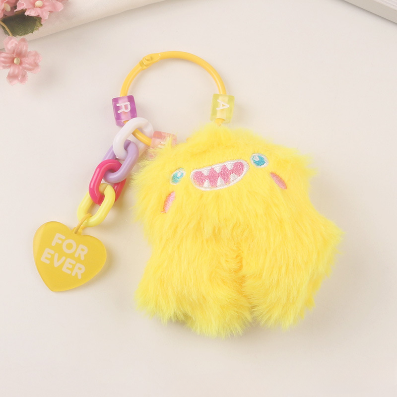 Llavero de muñecas de felpa al por mayor