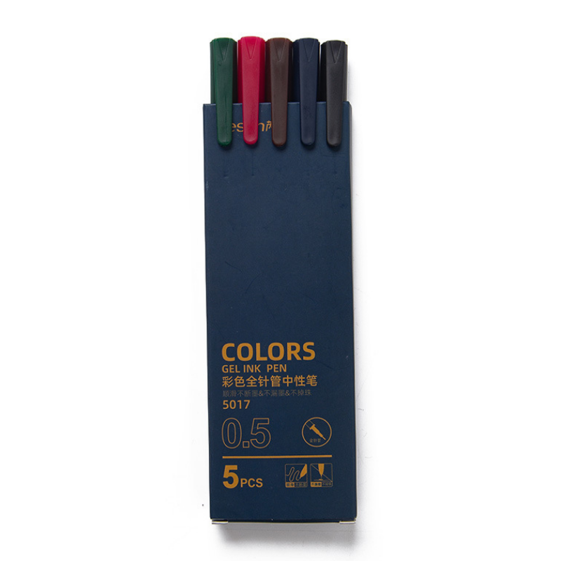 Juego de lápiz de gel de color plástico al por mayor