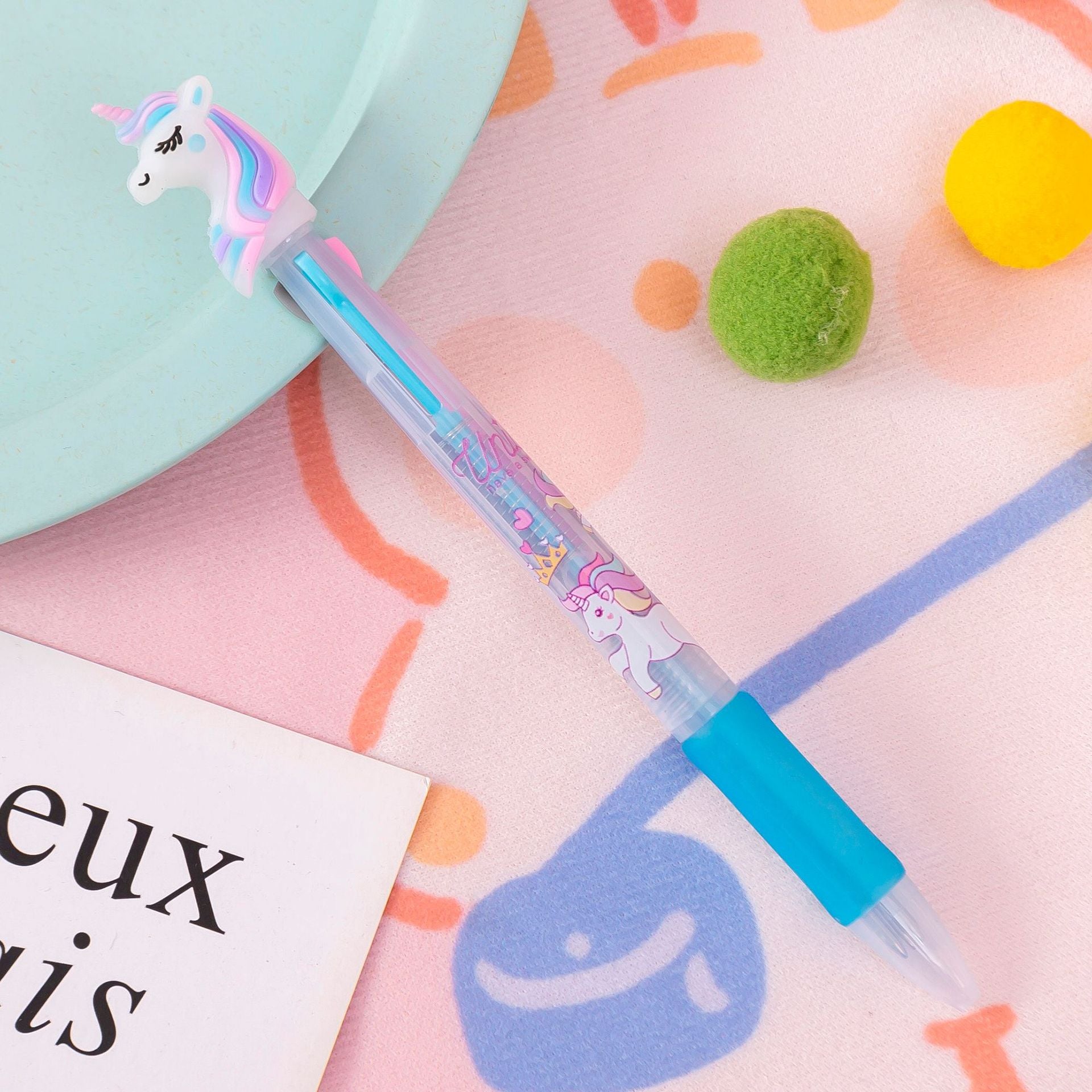 Wholesale Plastic Cartoon Multicolor Ballpoint Pen