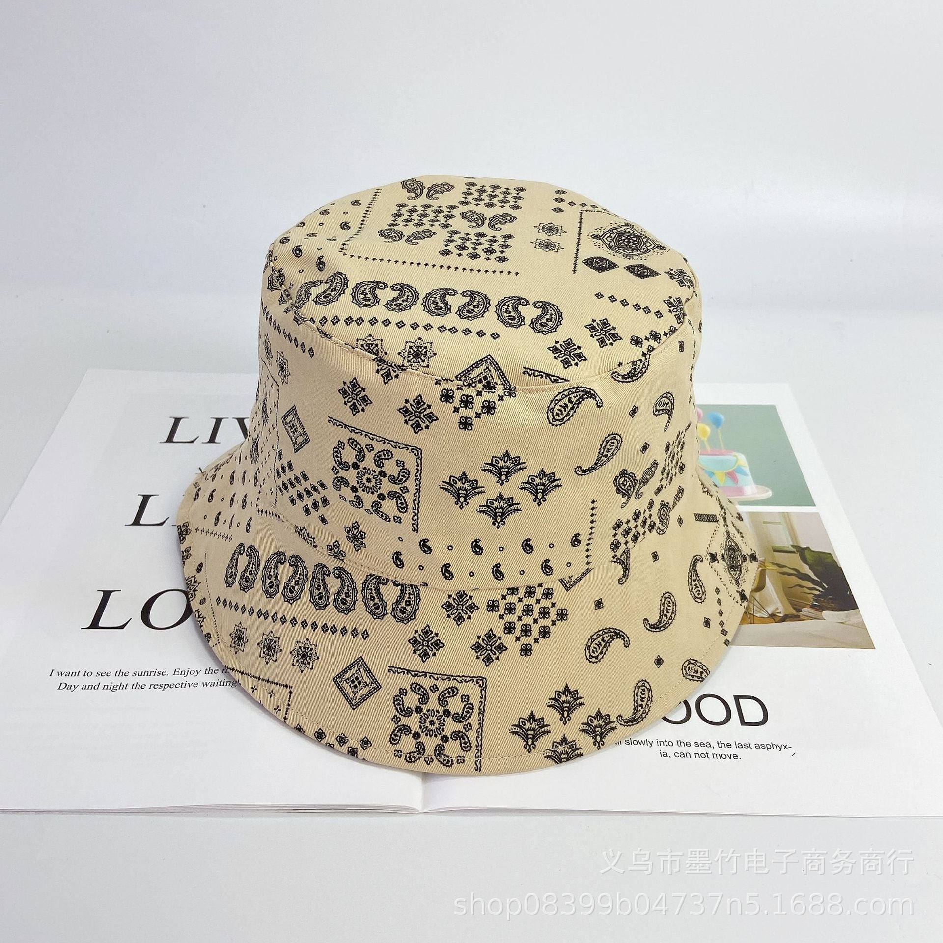 Wholesale Vintage Reversible Cotton Fisherman Hat