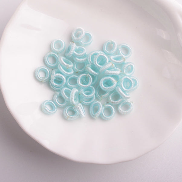 Wholesale 5×6mm Pineapple Knot Coil Nylon Thread Beads