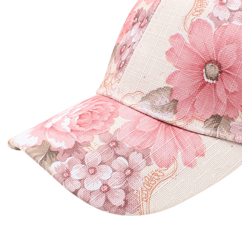 Venta al por mayor Gorra de béisbol impresa algodón