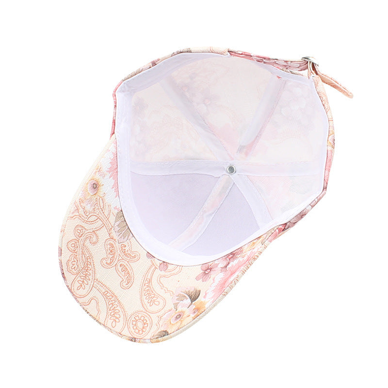 Venta al por mayor Gorra de béisbol impresa algodón