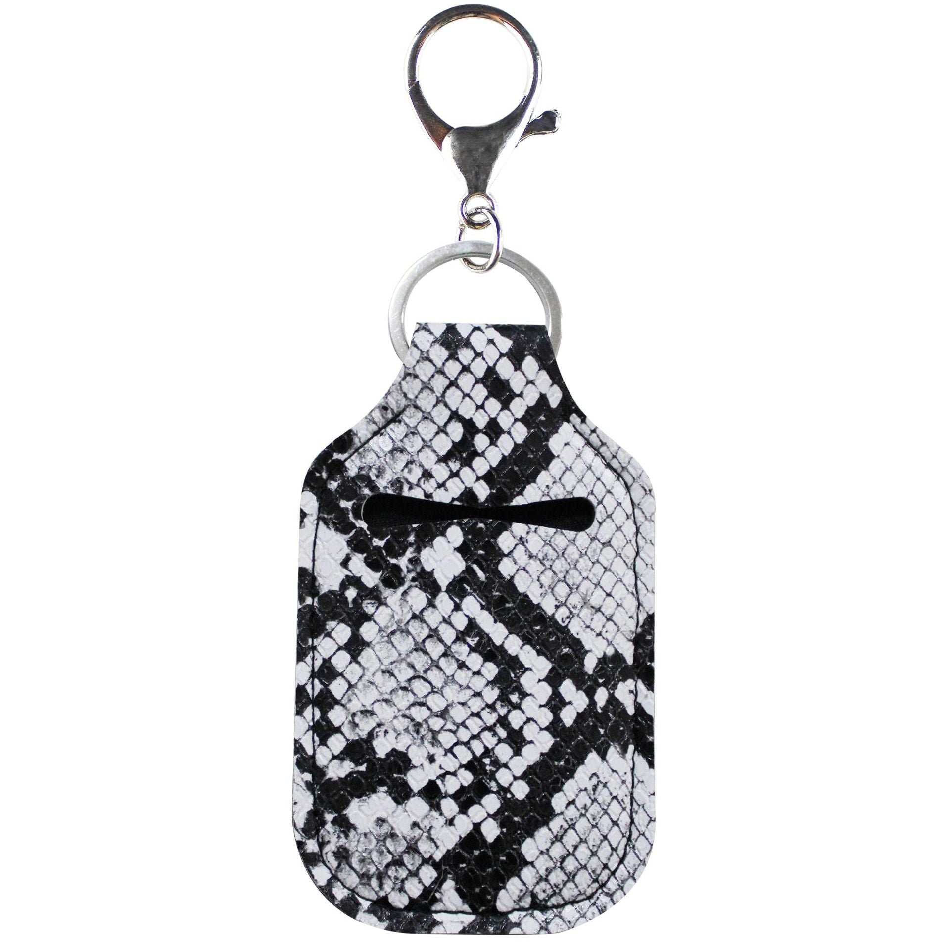 Wholesale Sports Hand Sanitizer Leather Case Key Chain