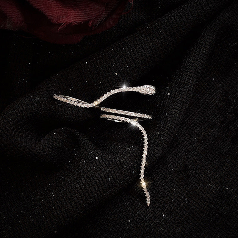 Wholesale Plating Diamond Opening Rings Alloy