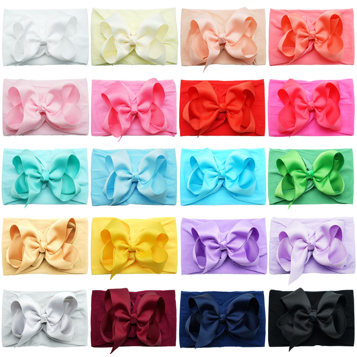 Wholesale Children's Bow Nylon Hair Band