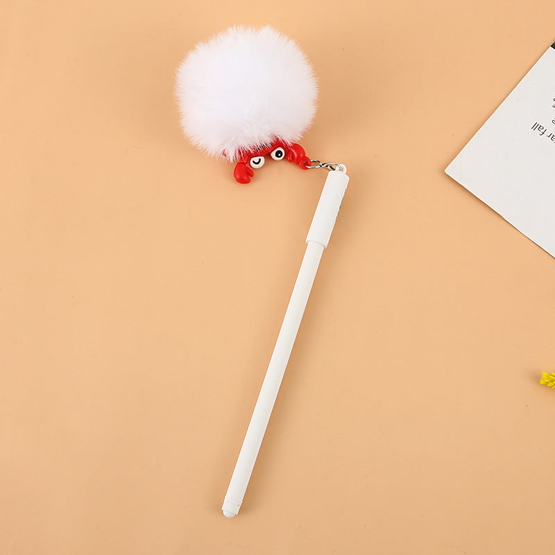Wholesale Plastic Crab Plush Ballpoint Pen