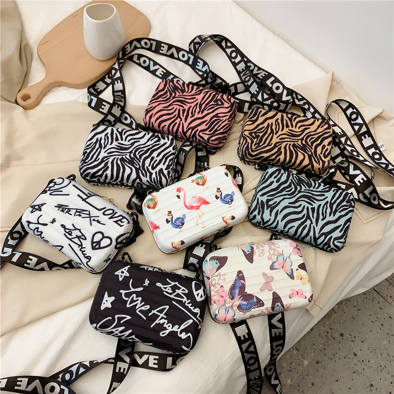 La bolsa de mensajero de hombro de equipaje pequeño de cáscara dura de PU al por mayor