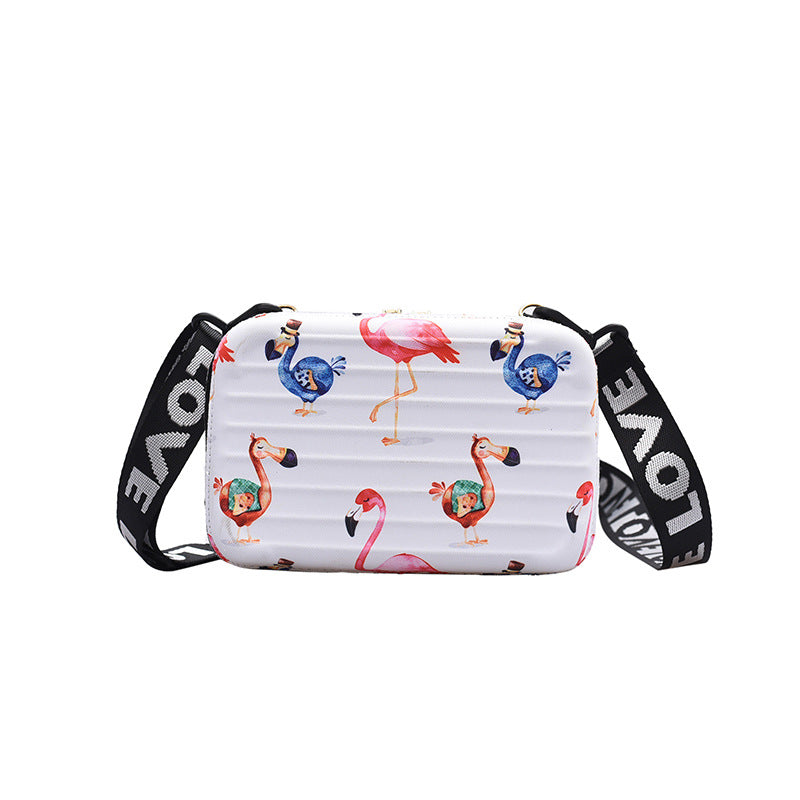 La bolsa de mensajero de hombro de equipaje pequeño de cáscara dura de PU al por mayor