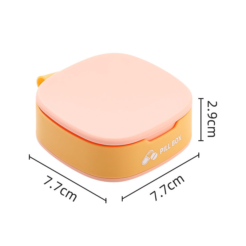 Wholesale Mini Dispensing Silicone Medicine Storage Box