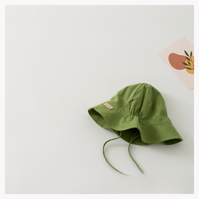 Wholesale Cotton Children's Breathable Sunscreen Fisherman Hat
