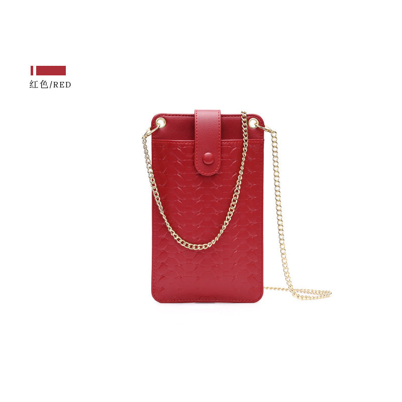 Venta al por mayor 2023 Bolsa de mensajero con patrón tejido de sección delgada vertical OLY-SD-YS001