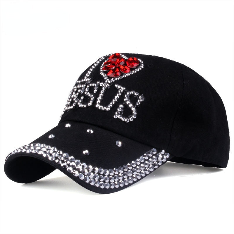Wholesale Acrylic Diamond Baseball Cap