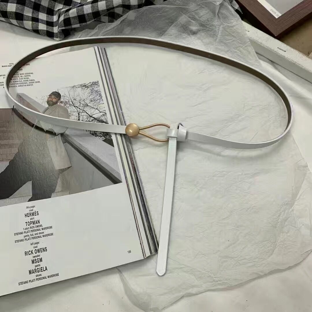 Wholesale Alloy Suit Fine Leather Versatile Knotted Decorative Ladies Belt