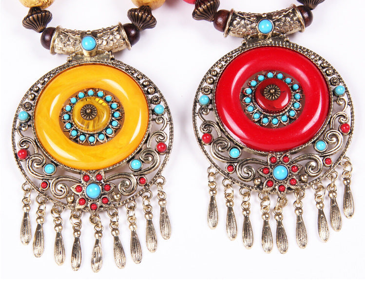 Wholesale Boho Resin Sweater Chains