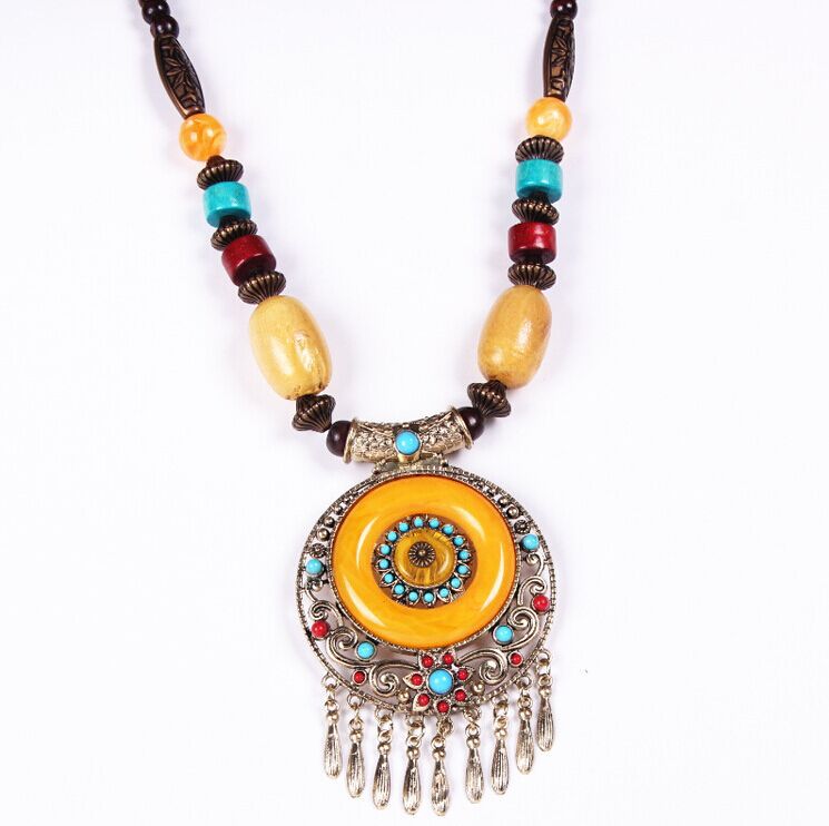 Wholesale Boho Resin Sweater Chains