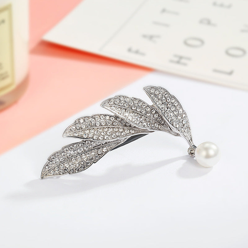 Wholesale Feather Spring Clip Hairpins