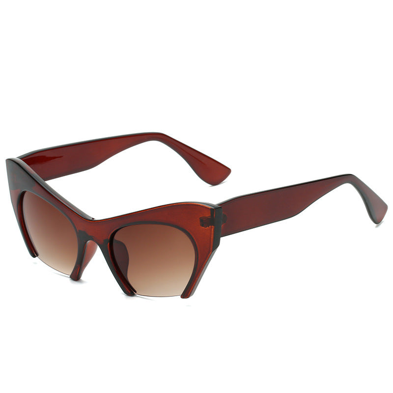 Venta al por mayor PC Cat Eye Ladies Gafas de sol