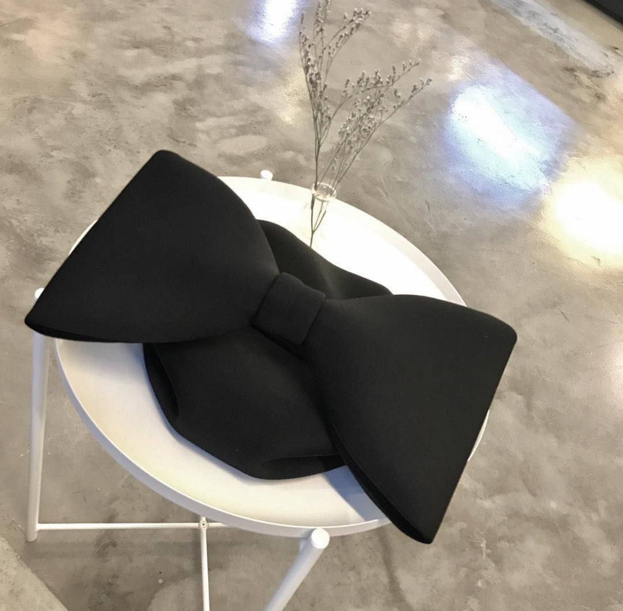 Venta al por mayor Lovely Bowknot Space Cotton Shoulder Bag