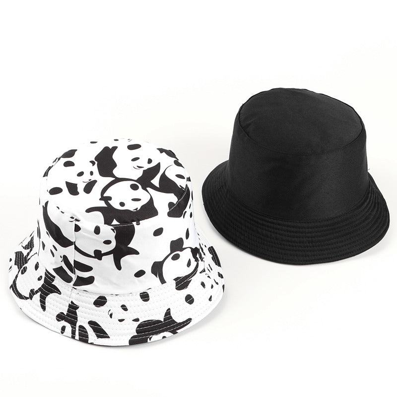 Wholesale Cotton Cartoon Panda Bucket Hat
