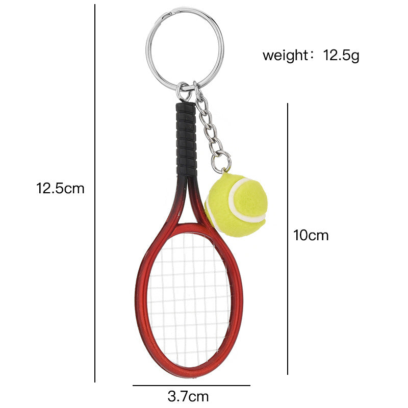 Mini Fila De Tenis Llavero De Metal al por mayor