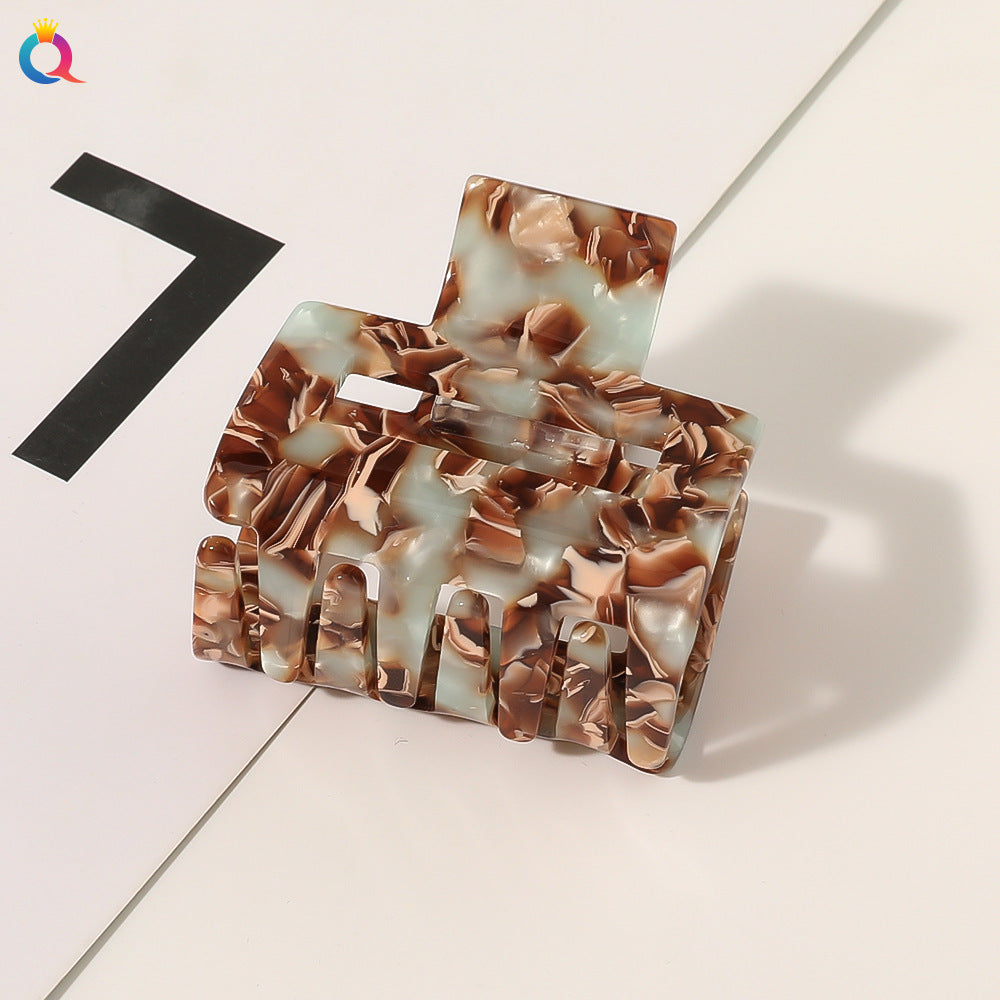 Wholesale Vintage Black and White Butterfly Acetate Hair Clips