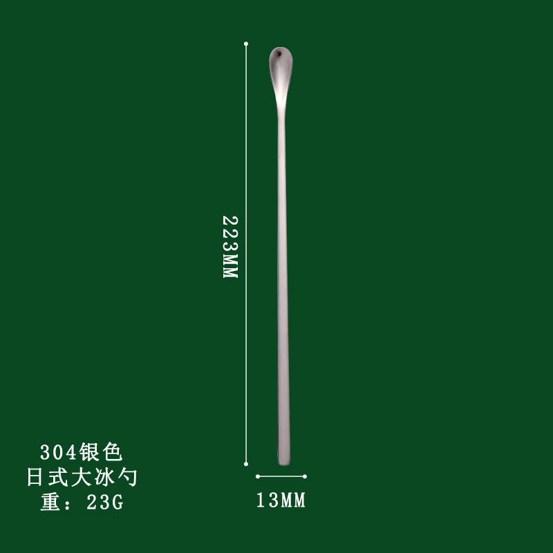 Wholesale Long Handle Stainless Steel Mixing Spoon