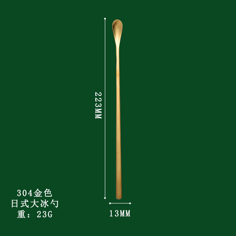 Wholesale Long Handle Stainless Steel Mixing Spoon