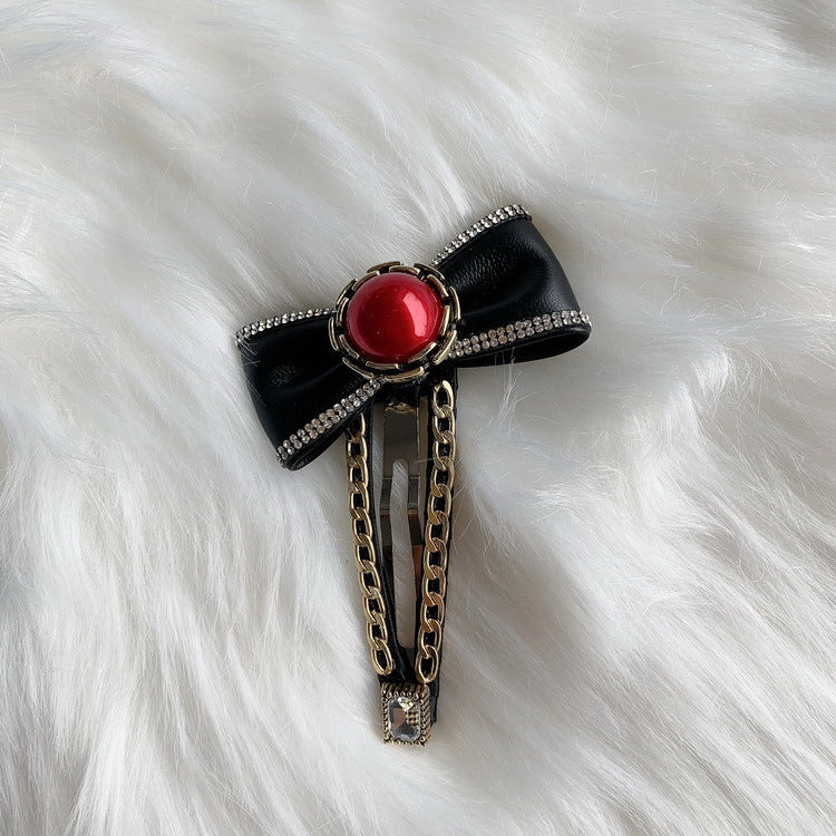 Wholesale Pearl Bow Hair Clips