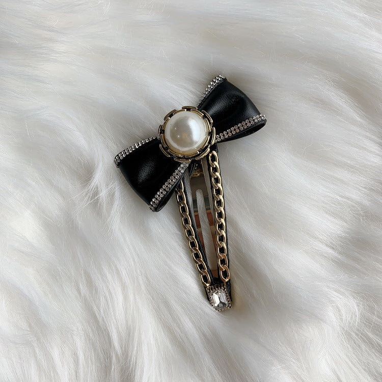 Wholesale Pearl Bow Hair Clips