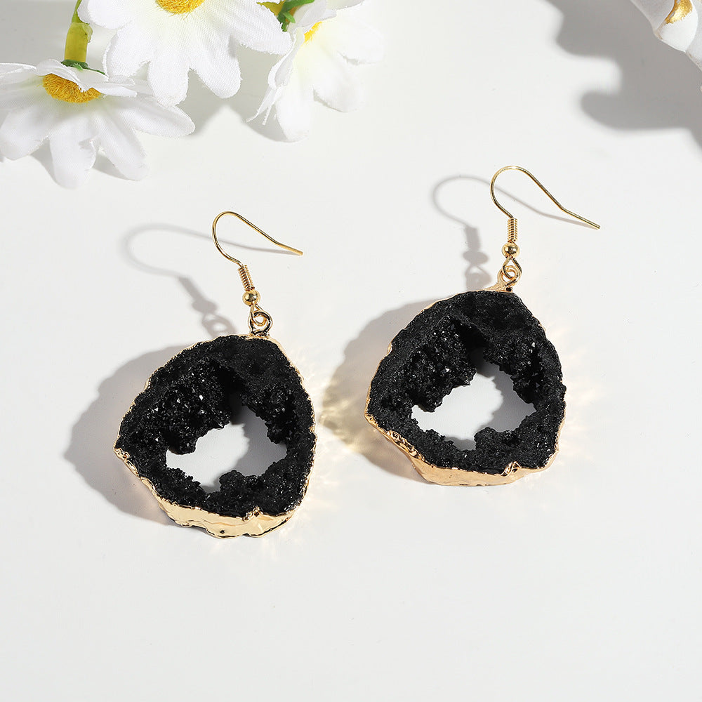 Wholesale Vintage Natural Stone Earrings