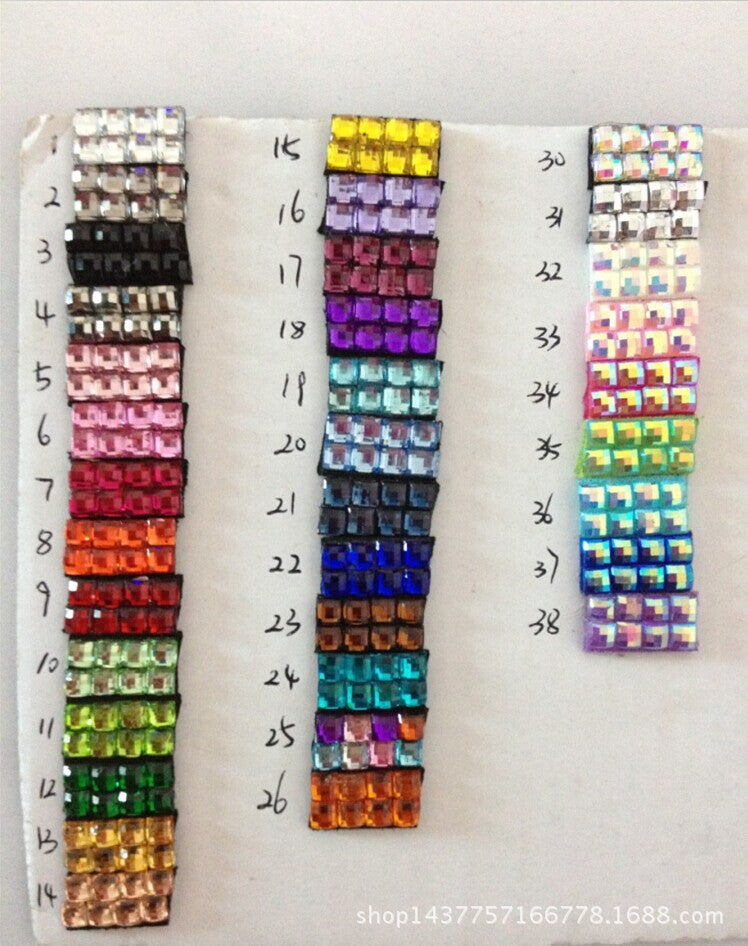 Wholesale Resin Diamond Rhinestone Lanyard Keychain