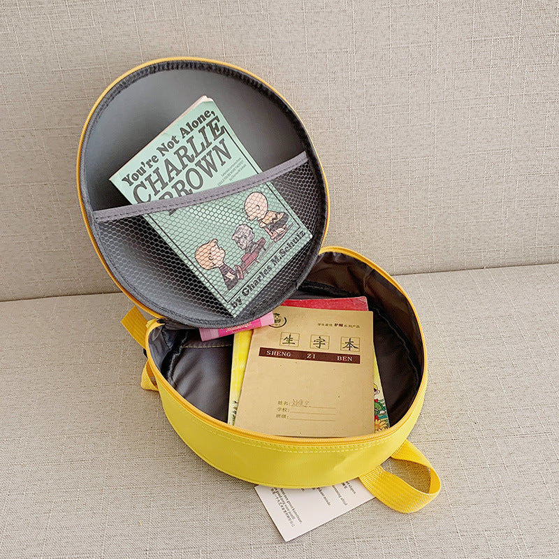 Venta al por mayor Bolso de escuela de los niños de la rosquilla del arco iris de nylon al por mayor