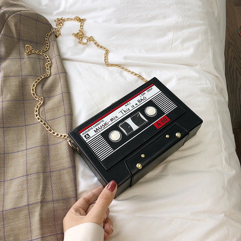 Venta al por mayor de cuero sintético en forma de caja hombro pequeño bolso cuadrado