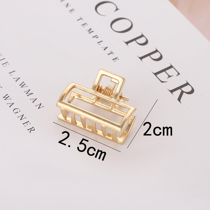 Wholesale Geometric Small Alloy Hair Clips