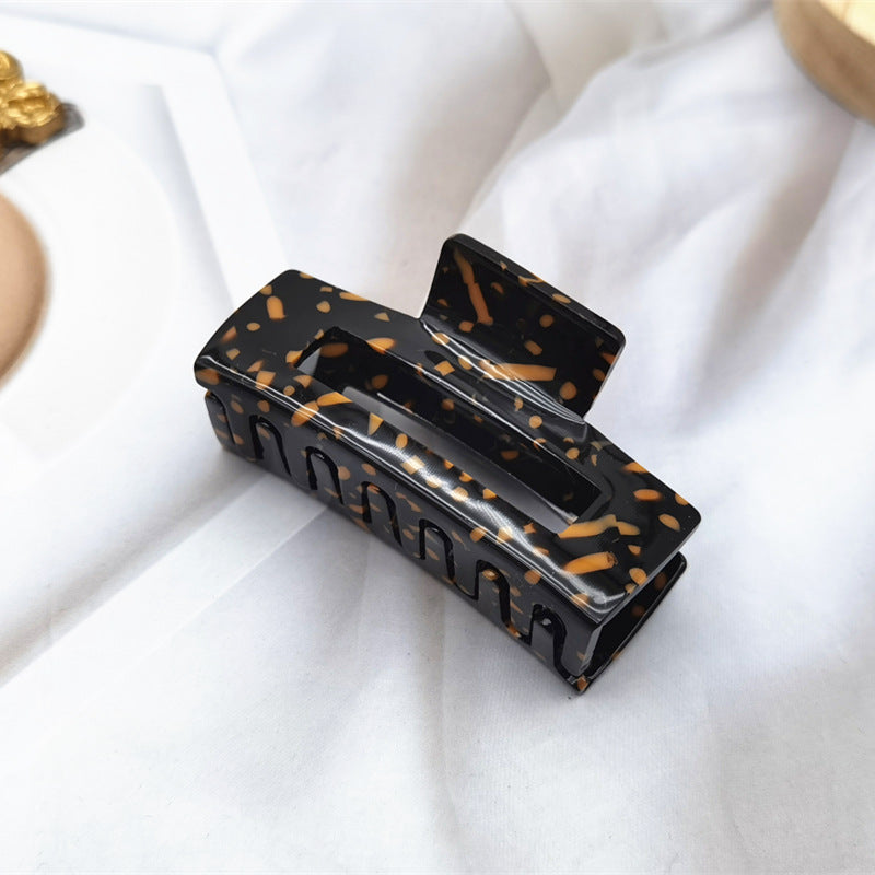 Wholesale Vintage Leopard Shark Acetate Hair Clips