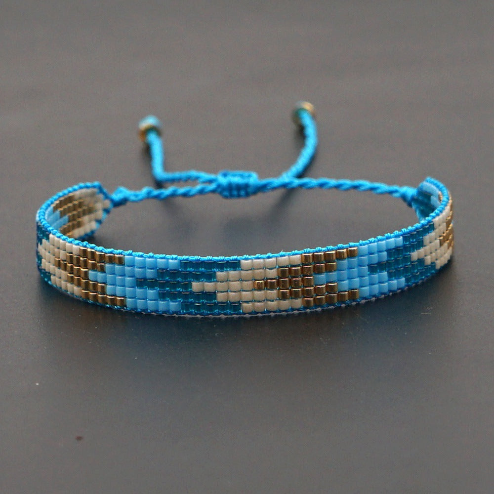 Pulsera De Cristal Étnica Bohemia al por mayor