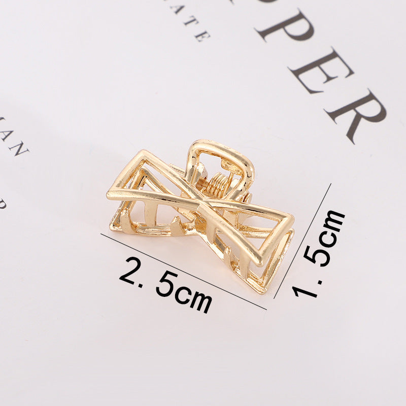 Wholesale Geometric Small Alloy Hair Clips