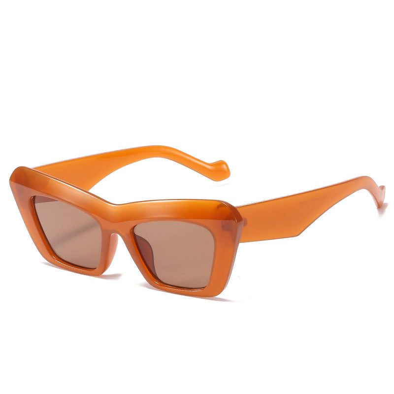 Wholesale PC Triangle Cat's Eye Ladies' Sunglasses