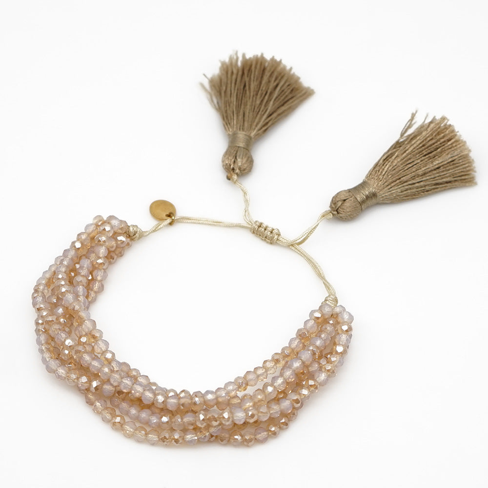 Pulsera de cuentas Miyuki hecha a mano con ojo de demonio al por mayor