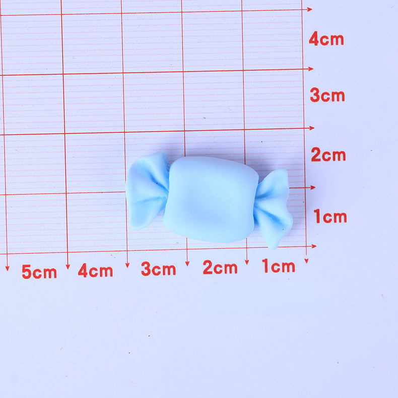 Accesorios al por mayor de resina de caramelo Macaron